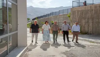 Rektör Vekilimiz ve Genel Sekreterimiz Kampüs Alanında İncelemelerde Bulundu