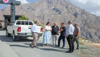 Rektör Vekilimiz ve Genel Sekreterimiz Kampüs Alanında İncelemelerde Bulundu