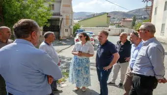 Rektör Vekilimiz ve Genel Sekreterimiz Kampüs Alanında İncelemelerde Bulundu