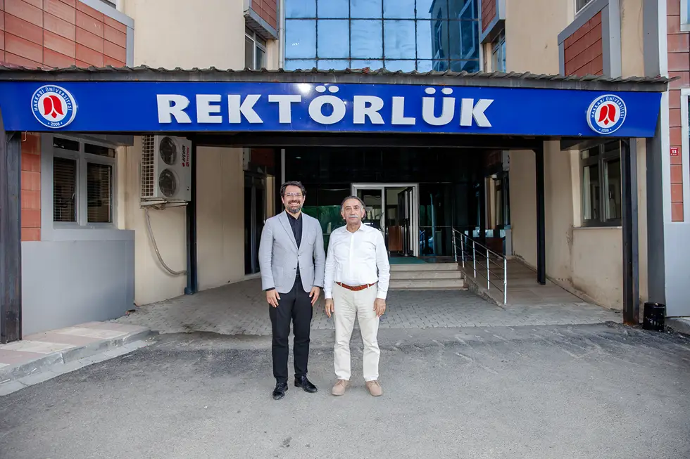 İDOB Müdürü Akgün’den Rektörmüz Prof. Dr. Musa Gençcelep’e Nezaket Ziyareti