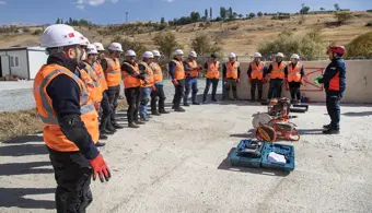 Üniversitemiz Personeline Arama Kurtarma Eğitimi Verildi