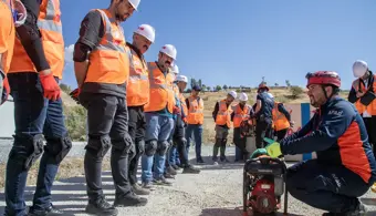 Üniversitemiz Personeline Arama Kurtarma Eğitimi Verildi