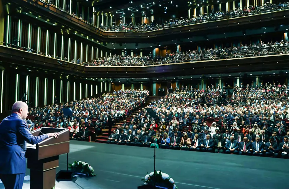 Rektörümüz Yükseköğretim Kurulu 2025-2026 Akademik Yılı Açılış Törenine Katıldı