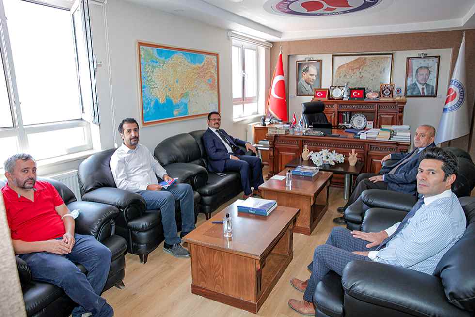Kaymakam Doğramacı’dan Rektörümüze Veda Ziyareti