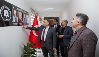 Batman Üniversitesi Rektöründen Rektörümüze Ziyaret