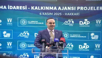 Sanayi ve Teknoloji Bakanımız Hakkâri’de Yapılacak Projelerin Açılış ve Protokol İmza Törenine Katıldı