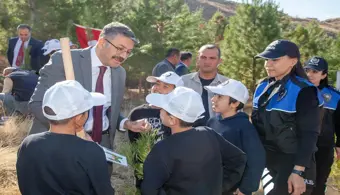 İlimizde Milli Ağaçlandırma Günü Kapsamında Fidan Dikimi Yapıldı