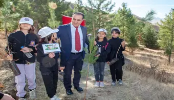 İlimizde Milli Ağaçlandırma Günü Kapsamında Fidan Dikimi Yapıldı
