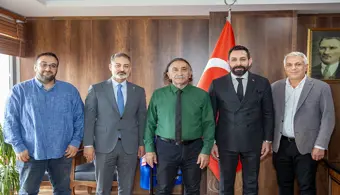Genç Eğitim Sen Heyetinden Rektörümüze Ziyaret
