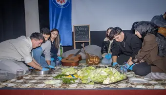 HÜDET Öğrenci Topluluğundan Geleneksel Sıra Gecesi Etkinliği