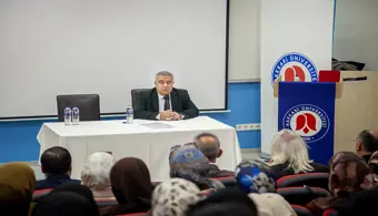 Üniversitemizde “Yer Bildirimleri” Konulu Konferans Düzenlendi