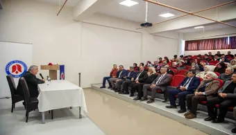 Üniversitemizde “Yer Bildirimleri” Konulu Konferans Düzenlendi
