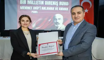 Üniversitemizde Bir Milletin Direniş Ruhu Mehmet Âkif Paneli Düzenlendi