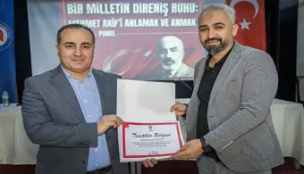 Üniversitemizde Bir Milletin Direniş Ruhu Mehmet Âkif Paneli Düzenlendi