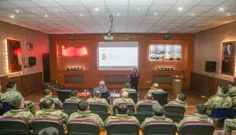 Üniversitemizden Mehmetçik'e Yapay Zekâ Sunumu