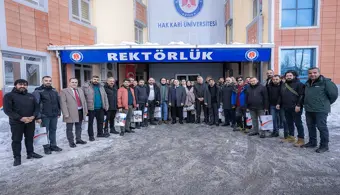 Rektörümüz Gazetecilerle Bir Araya Geldi