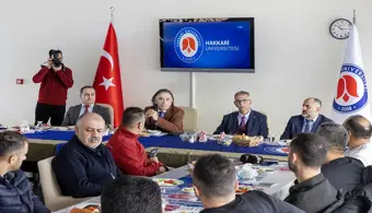 Rektörümüz Gazetecilerle Bir Araya Geldi