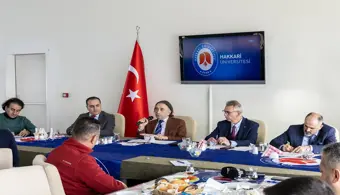 Rektörümüz Gazetecilerle Bir Araya Geldi