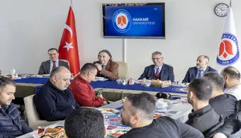 Rektörümüz Gazetecilerle Bir Araya Geldi