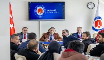 Rektörümüz Gazetecilerle Bir Araya Geldi