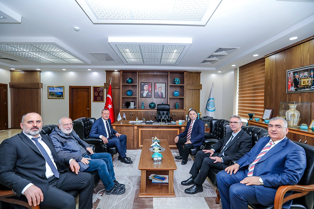 Rektörümüz Prof. Dr. Musa Gençcelep Bitlis Eren Üniversitesi Rektörü Prof. Dr. Necmettin Elmastaş’ı Ziyaret Etti