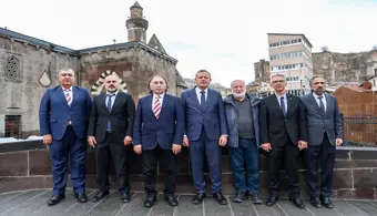 Rektörümüz Prof. Dr. Musa Gençcelep Bitlis Eren Üniversitesi Rektörü Prof. Dr. Necmettin Elmastaş’ı Ziyaret Etti