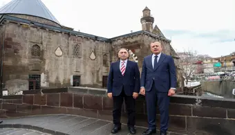 Rektörümüz Prof. Dr. Musa Gençcelep Bitlis Eren Üniversitesi Rektörü Prof. Dr. Necmettin Elmastaş’ı Ziyaret Etti