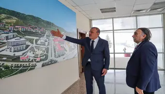 Rektörümüz Prof. Dr. Musa Gençcelep Bitlis Eren Üniversitesi Rektörü Prof. Dr. Necmettin Elmastaş’ı Ziyaret Etti