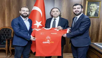 TÜGVA Genel Başkan Yardımcısından Rektörümüze Ziyaret