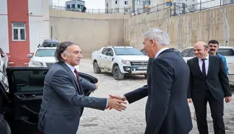 Rektörümüz Yüksekova Meslek Yüksekokulumuzu ve İlçe Protokolünü Ziyaret Etti