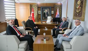 Rektörümüz Yüksekova Meslek Yüksekokulumuzu ve İlçe Protokolünü Ziyaret Etti