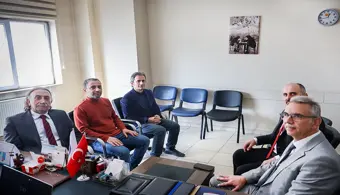 Rektörümüz Yüksekova Meslek Yüksekokulumuzu ve İlçe Protokolünü Ziyaret Etti