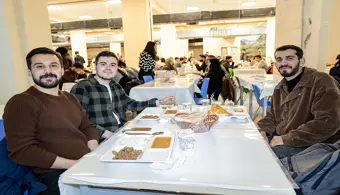 Rektörümüz Öğrencilerimizle İftar Sofrasında Bir Araya Geldi