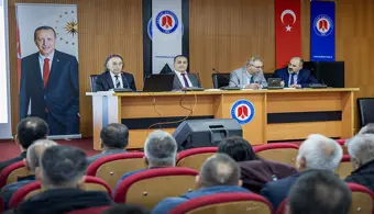 Rektörümüz İdari Birimlerimiz İle Toplantıda Bir Araya Geldi