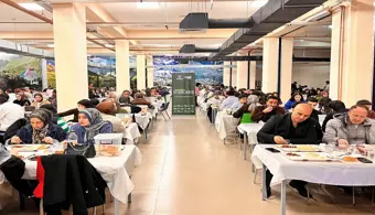 ÜNİDES Kapsamında Üniversitemizde İftar Programı Düzenlendi