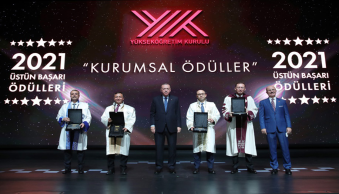 Rektörümüz Cumhurbaşkanlığı Külliyesi’nde Gerçekleştirilen 2021-2022 Akademik Yılı Açılış Töreni’ne Katıldı