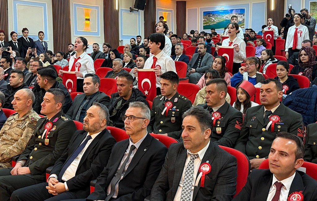 Hakkari’de 12 Mart İstiklal Marşı’nın Kabulü ve Mehmet Akif Ersoy Anıldı