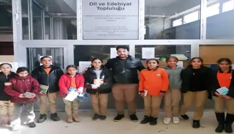 Selahaddin Eyyubi Ortaokulu Öğrencilerinden HÜDET Okuma Atölyesine Ziyaret