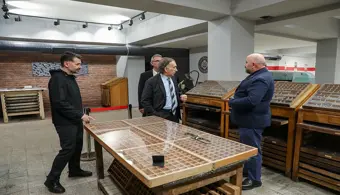 Rektörümüz Erzurum’da Hurufat Baskı Müzesi’ni Ziyaret Etti