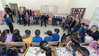 Rektörümüz Bay Köyü İlkokulunu Ziyaret Etti