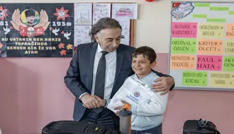 Rektörümüz Bay Köyü İlkokulunu Ziyaret Etti