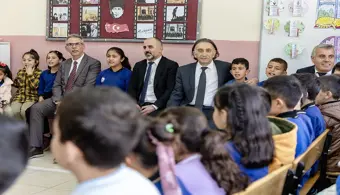 Rektörümüz Bay Köyü İlkokulunu Ziyaret Etti