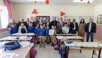Rektörümüz Bay Köyü İlkokulunu Ziyaret Etti