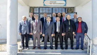 Rektörümüz Bay Köyü İlkokulunu Ziyaret Etti