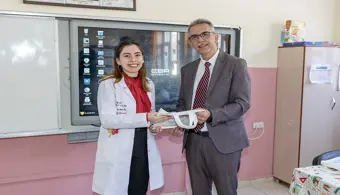 Rektörümüz Bay Köyü İlkokulunu Ziyaret Etti