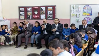 Rektörümüz Bay Köyü İlkokulunu Ziyaret Etti