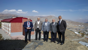 Türk Tarih Kurumu Başkanı ve Beraberindeki Heyet Üniversitemizi Ziyaret Ettiler