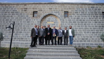Türk Tarih Kurumu Başkanı ve Beraberindeki Heyet Üniversitemizi Ziyaret Ettiler
