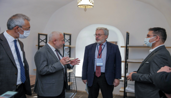 Türk Tarih Kurumu Başkanı ve Beraberindeki Heyet Üniversitemizi Ziyaret Ettiler