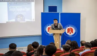 Üniversitemizde “Deneyim Paylaşma ve Teşvik” Konulu Konferans Düzenlendi